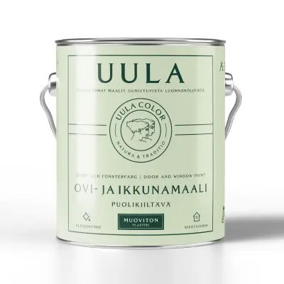 Uula dörr och fönsterfärg halvglans