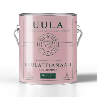 Uula trägolvfärg semi -matt