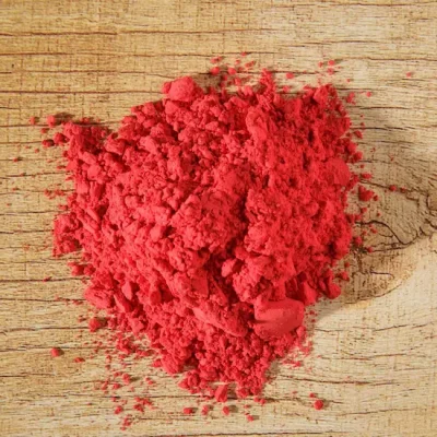 sinooperinpunainen väripigmentti