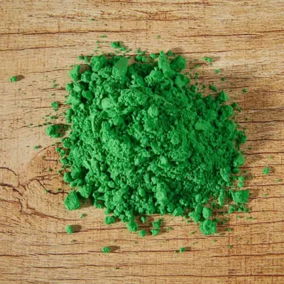 vihreä väripigmentti